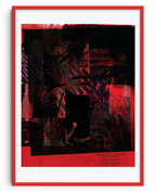 Grillz Print Poster in frame